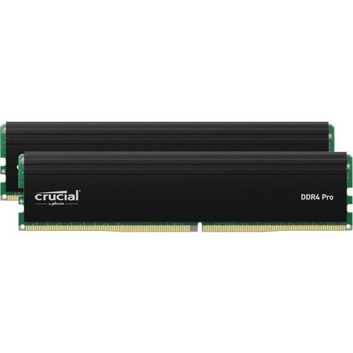 Crucial Pro 64GB Kit (32GBx2) DDR4-3200 UDIMM